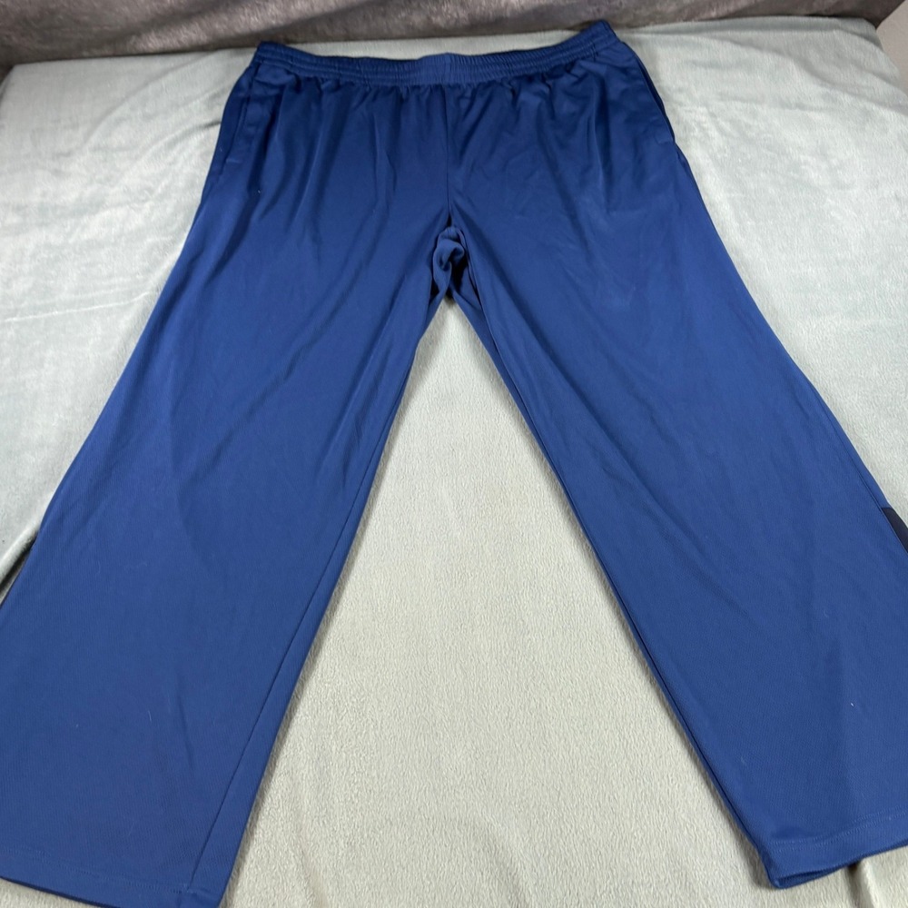 Vintage Starter Mens 2XL Navy Blue Mesh Track Pants Athletic Sweats RM36331B
